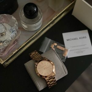 Michael Kors Rose Gold Watch